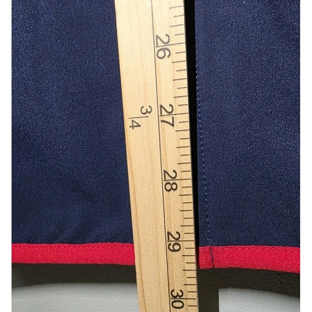 Polo‎ Ralph Lauren Sz Large Blue Gray Vest Team USA French Terry Cotton Full Zip